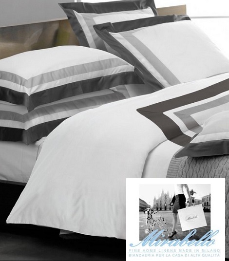 Mirabello Palace overtrek egyptisch katoen zwart, wit,,kussen met volant, stijlvol,luxe bed,beddengoed,theo bot slapen zwaag, hoorn,matras